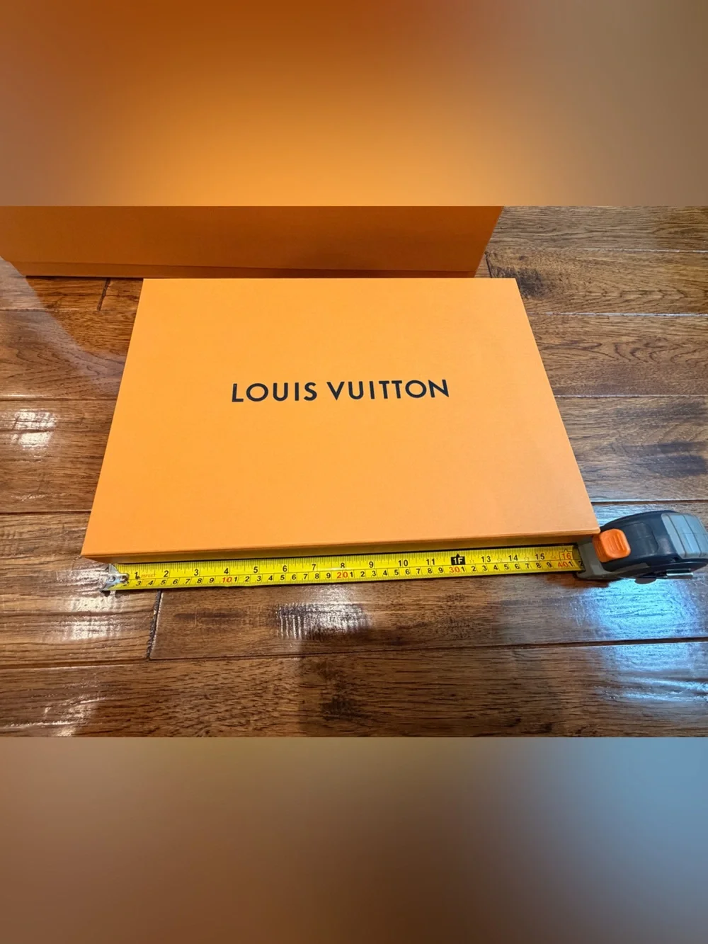 Louis Vuitton Orange Signature Gift boxes. 5 different variations.